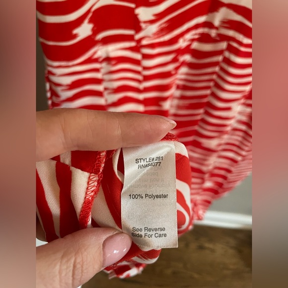 CAbi dress red white - Picture 6 of 11